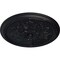 Ekena Millwork Luton Ceiling Medallion (Fits Canopies up to 3 1/2"), Hand-Painted Steel Gray, 21"OD x 2"P CM21LUSGS - alternate 4